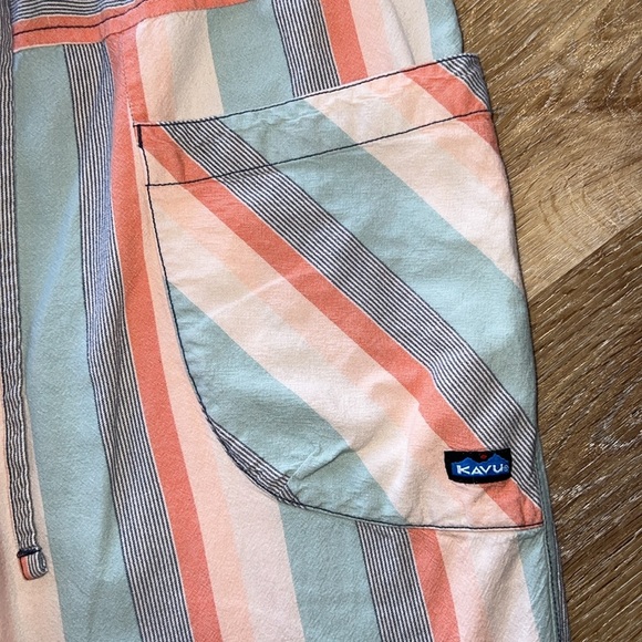 KAVU Woodside Pant Medium Cool Stripe - Picture 5 of 16